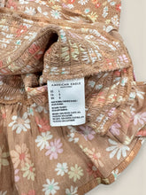 Load image into Gallery viewer, (L) American eagle Tan Floral Smocked Dress