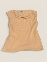 Load image into Gallery viewer, (L) MM LaFlauer Peach SIlk Top