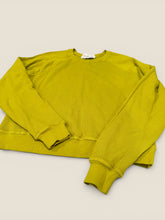 Load image into Gallery viewer, (S) Self Contract Green Pullover crewneck