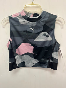 (XL) Puma Green Pink Patterned Tank