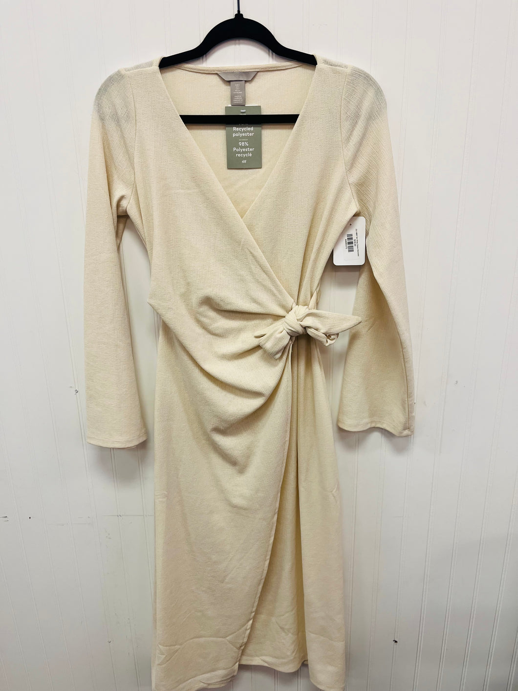 (S) H&M Tan Wrap Dress Womens