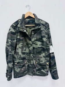 (XL) Love Tree Camo Utility Jacket Women's