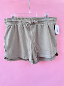 (L) H&M Tan Sweat Shorts Womens