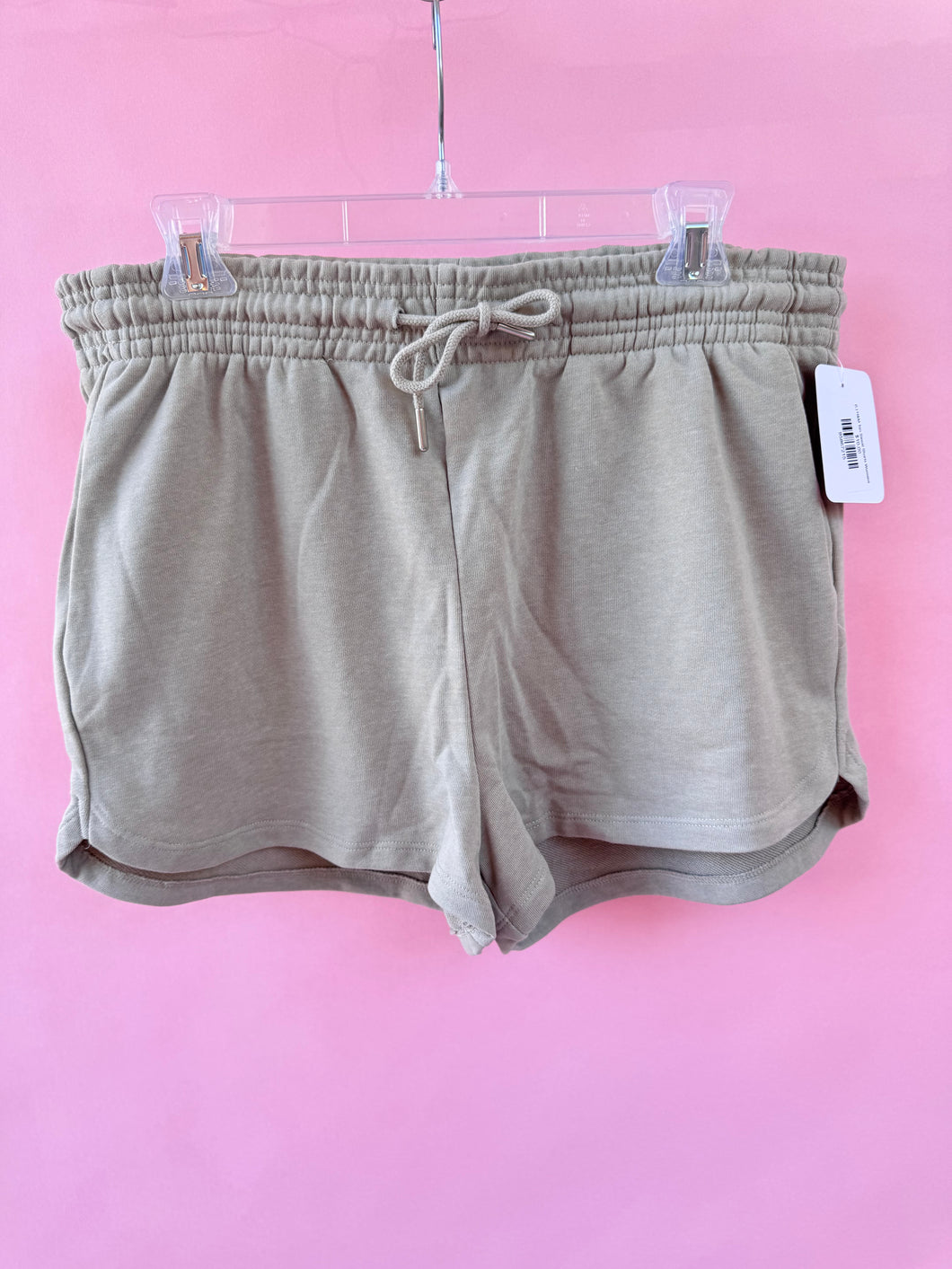 (L) H&M Tan Sweat Shorts Womens