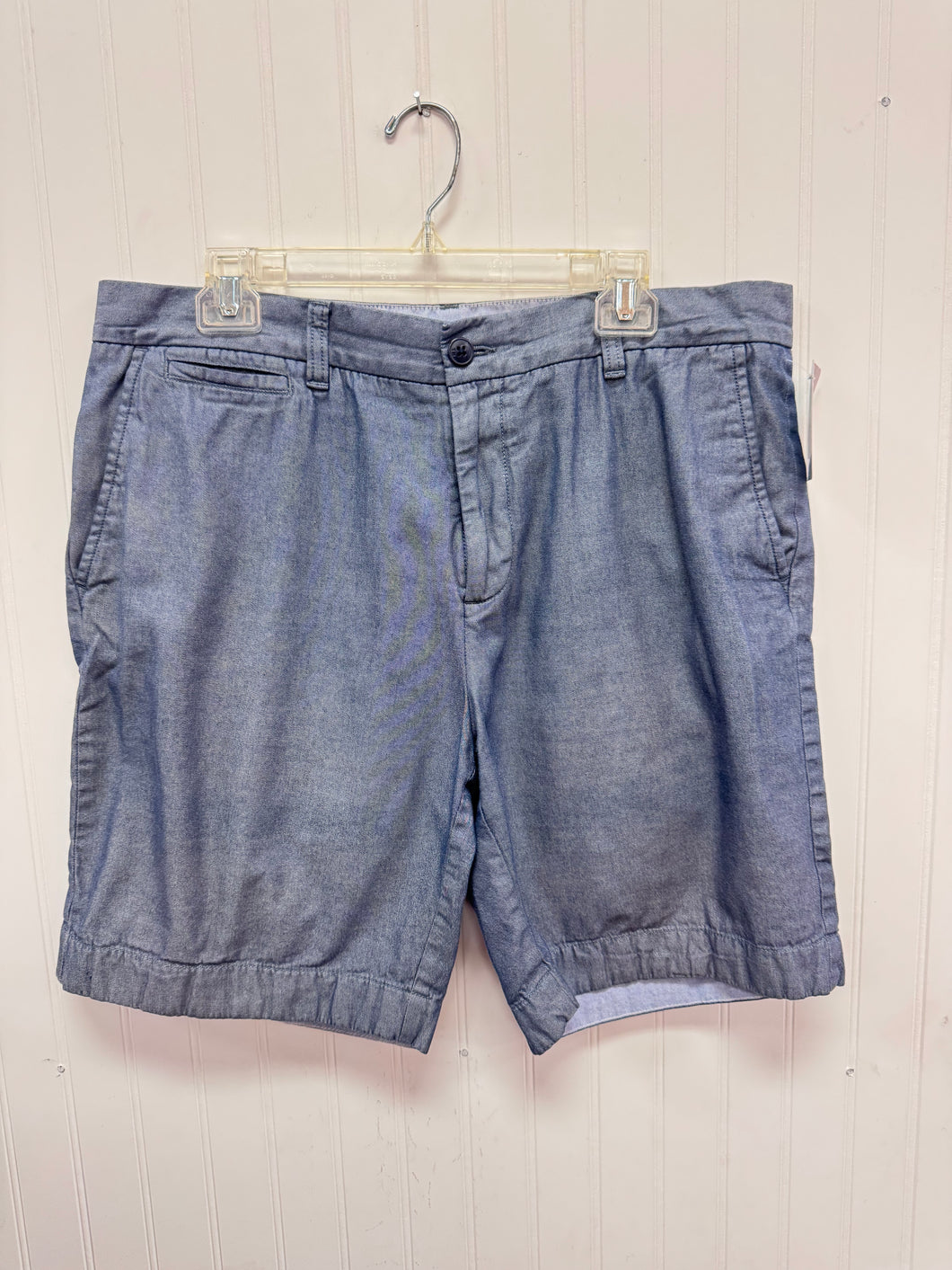 (36) Tommy Hilfiger Chambray Shorts Mens