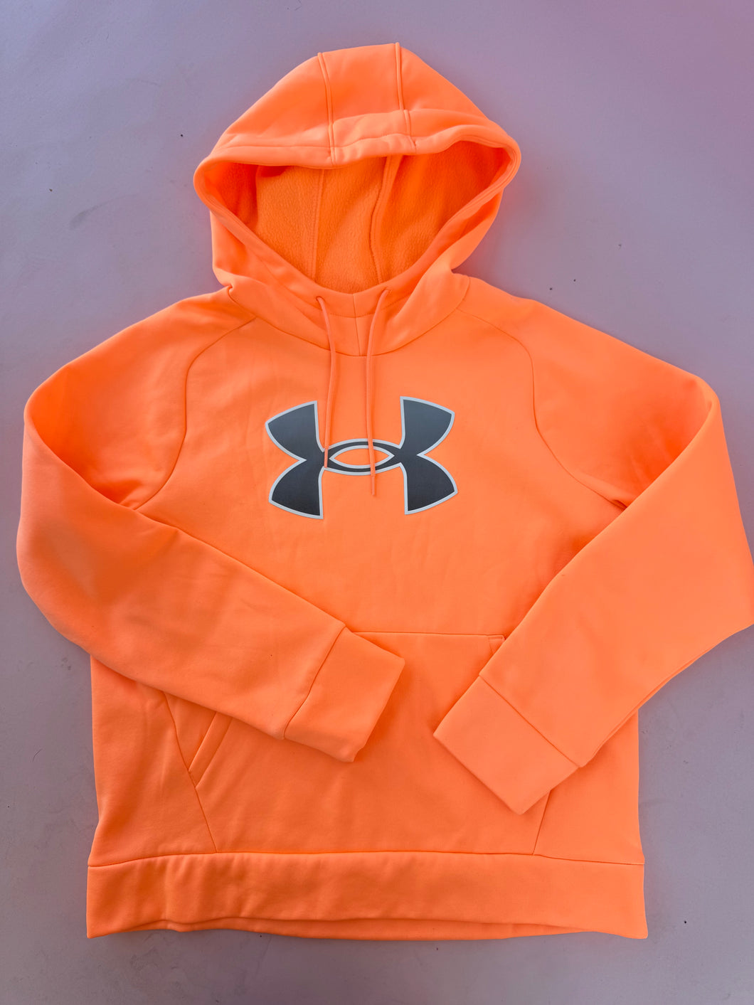(M) Under Armour Peach Logo Hoodie Women's