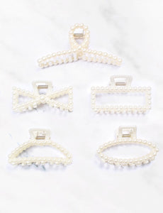 Pearl Claw Clip