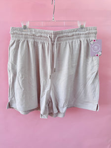 (L) H&M Blush Sweat Shorts Womens
