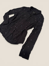 Load image into Gallery viewer, (S) RAILS Black Lightning Bolt Button Up