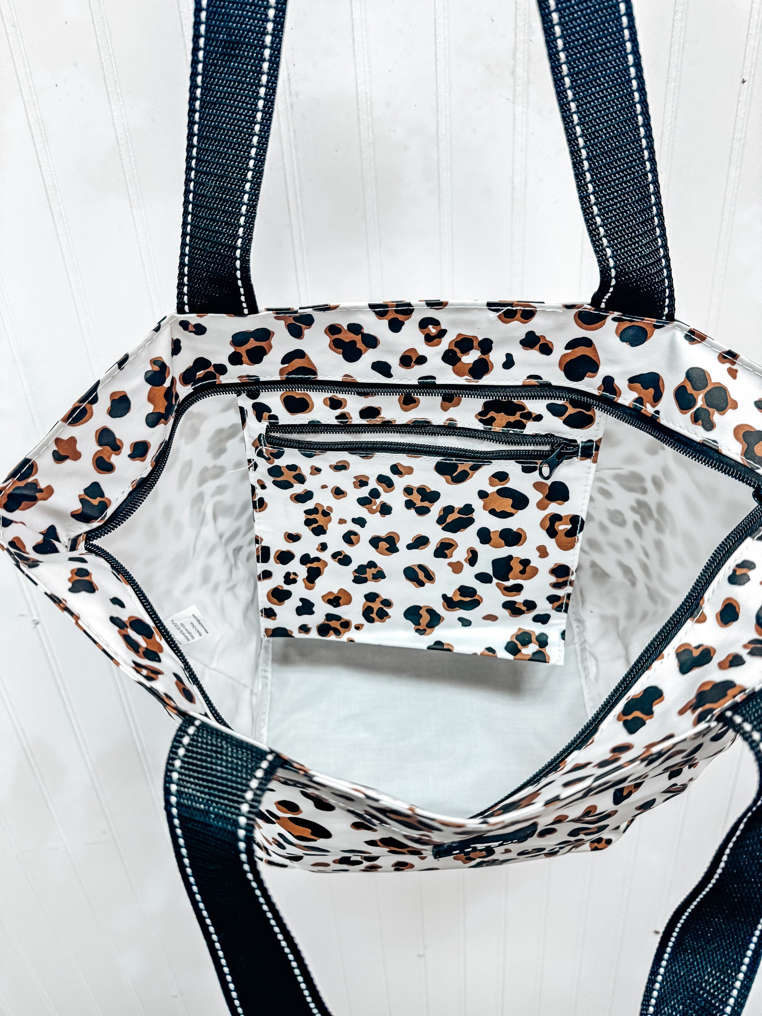 Scout White Leopard Bag Revived Clothing Exchange