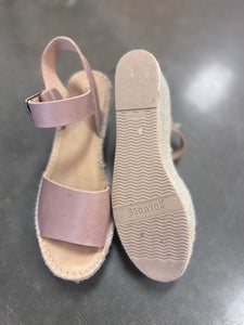 (10) Soludos Brown Leather Wedge Sandal