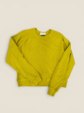 Load image into Gallery viewer, (S) Self Contract Green Pullover crewneck