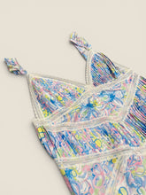 Load image into Gallery viewer, (XL) For Love &amp; Lemons Blue Floral Dress