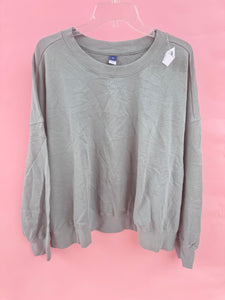 (3X) Old Navy Dusty Teal Sweatshirt women's