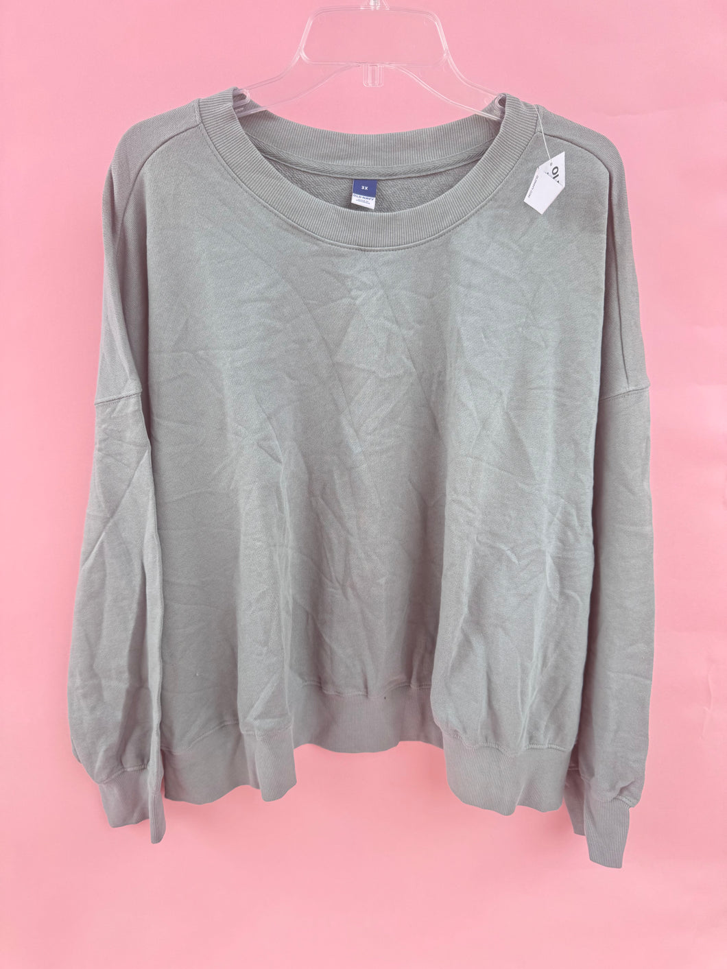 (3X) Old Navy Dusty Teal Sweatshirt women's