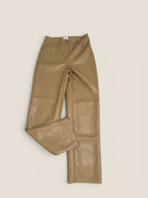 Load image into Gallery viewer, (4) Wilfred Tan Faux Leather Pant