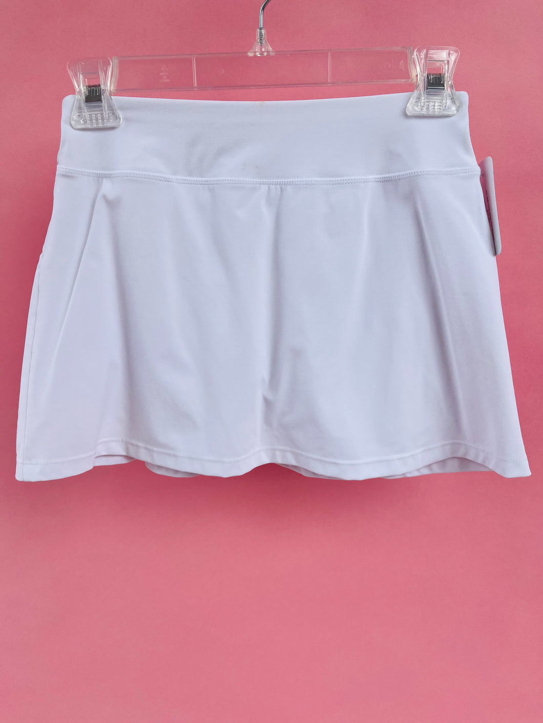 (XS) Stelle White Athletic Skort Women's