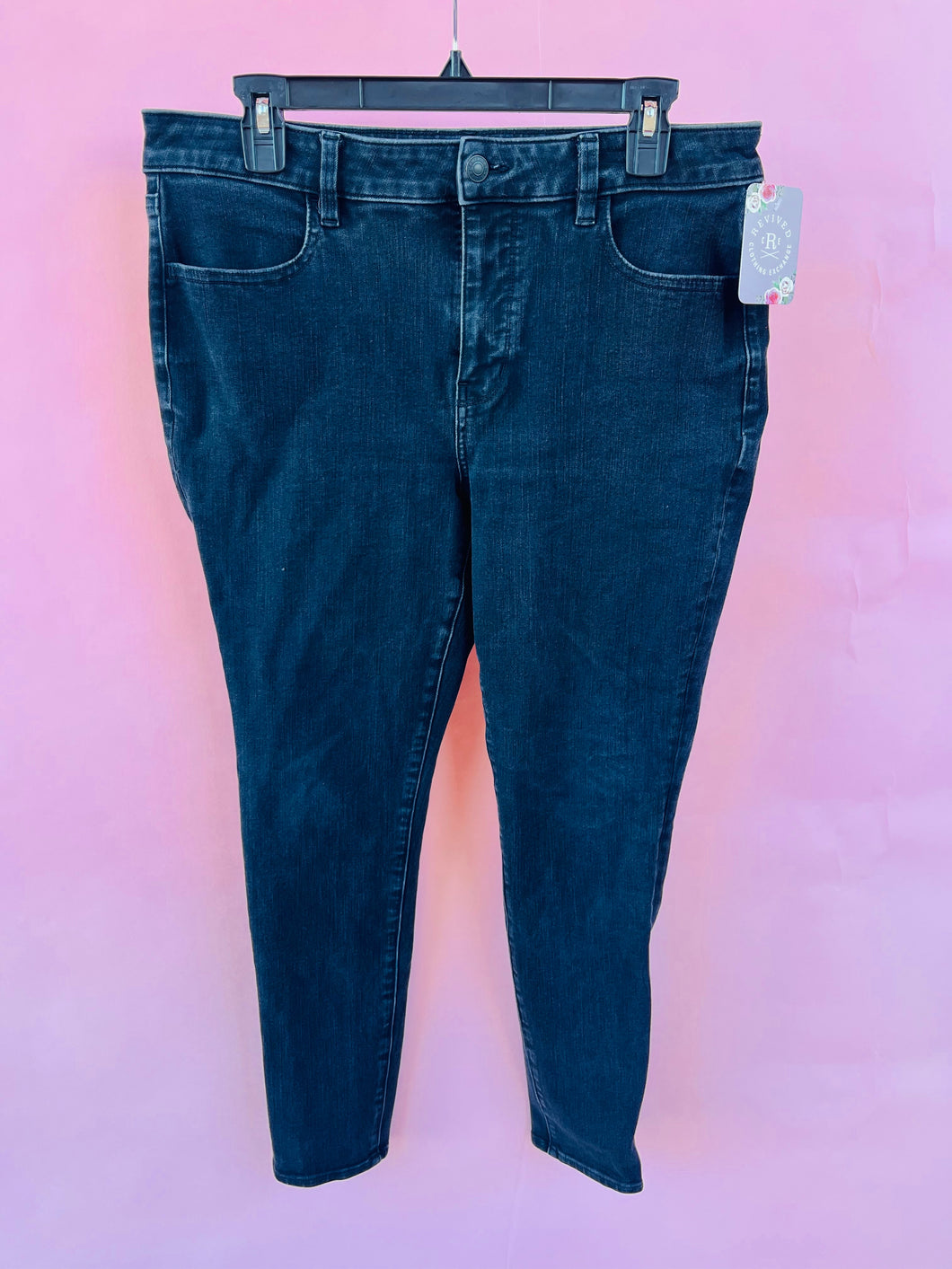 (14) American Eagle Black Skinny Jeans Women's