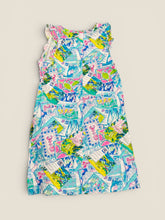 Load image into Gallery viewer, (S) Lilly Pulitzer Blue Stamp Dress