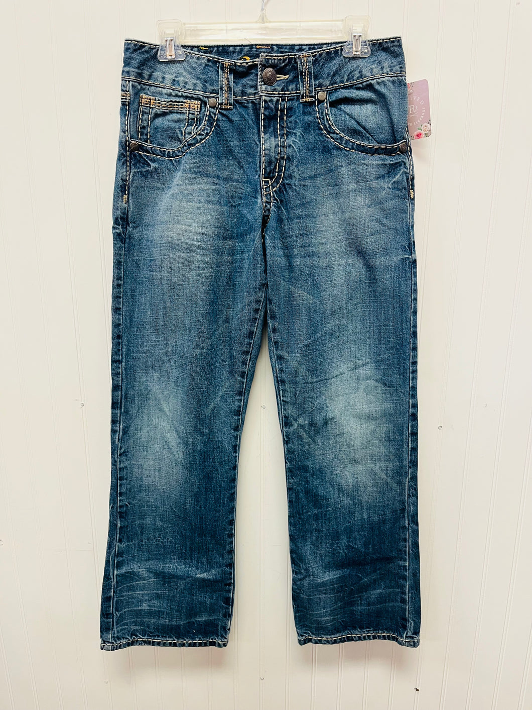 (30X30) Rock 47 Wrangler Relaxed Boot Jeans Mens