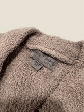 Load image into Gallery viewer, (XXS/XS) Barefoot Dreams Tan Fuzzy Belted Robe Wrap