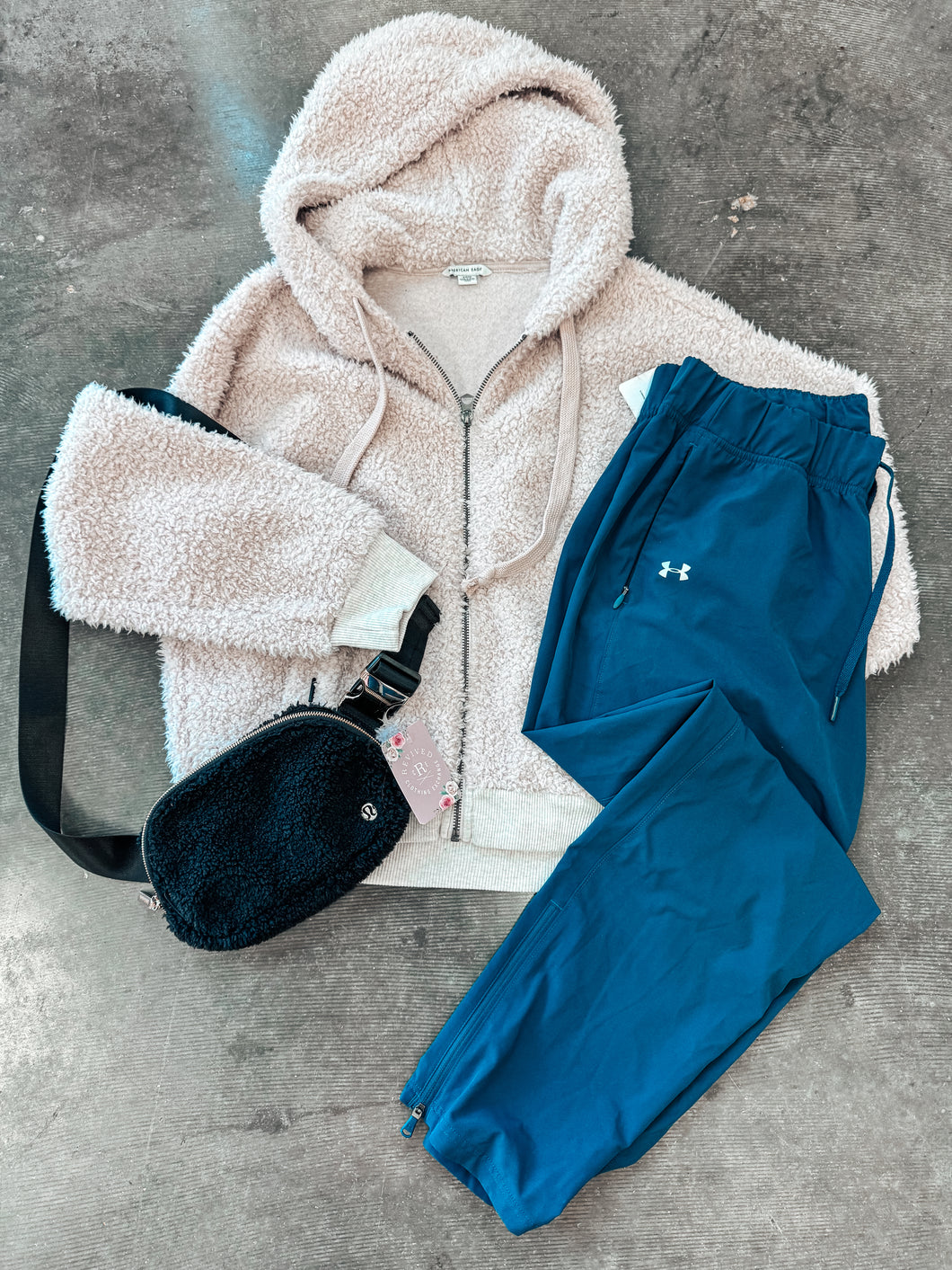Fuzzy jacket american eagle hot sale