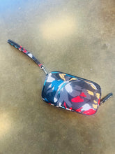 Load image into Gallery viewer, Vera Bradley Splash Floral Zip Grey Wristlet