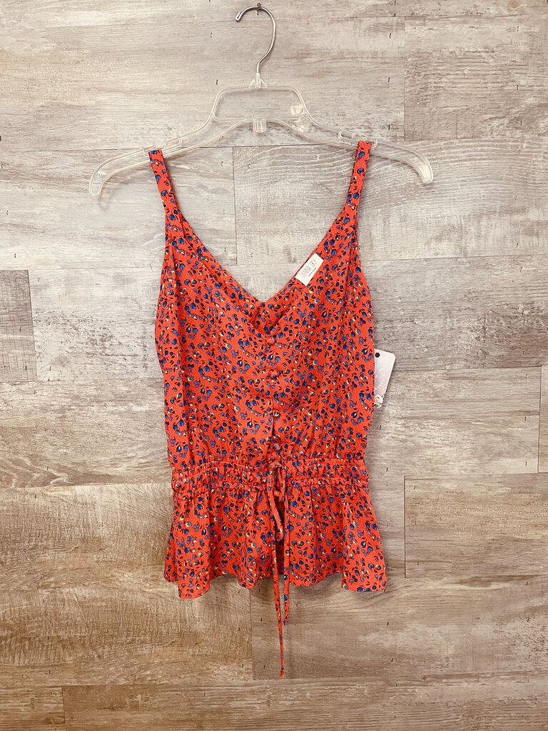 (Small) Sienna Sky red Floral Tank Women's