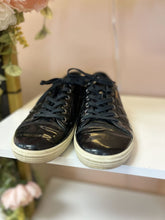 Load image into Gallery viewer, (10.5) Ecco Black Patent Sneakers Womens