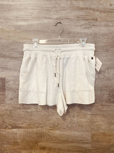 (L) Roxy White Soft Shorts Women