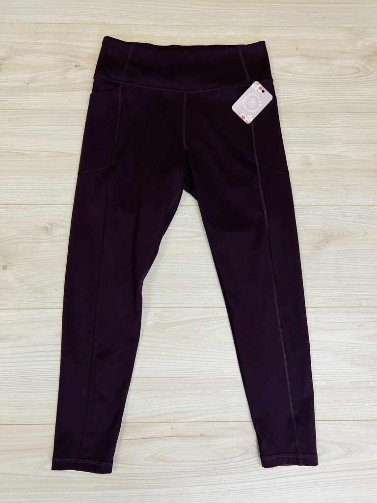 (12) Victoria's Secret Plum Leggings Womens