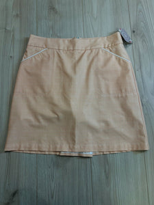 (6) Peter Miller Orange Dotted Skort Womens