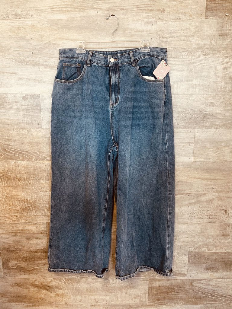 (1XL) Cider Reg Wash Flare Jeans Womens