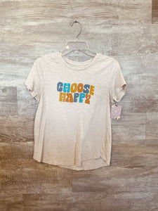 (M) Old Navy Tan Choose Happy Tee WOmens