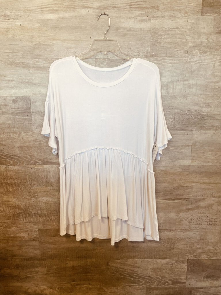 (XL) Entro White Tunic Womens