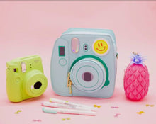 Load image into Gallery viewer, Oh Snap Instant Camera Handbag Minty Blue