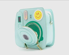 Load image into Gallery viewer, Oh Snap Instant Camera Handbag Minty Blue