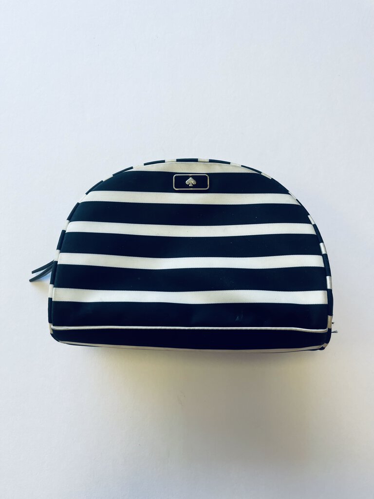 Kate Spade Striped Makeup Bag