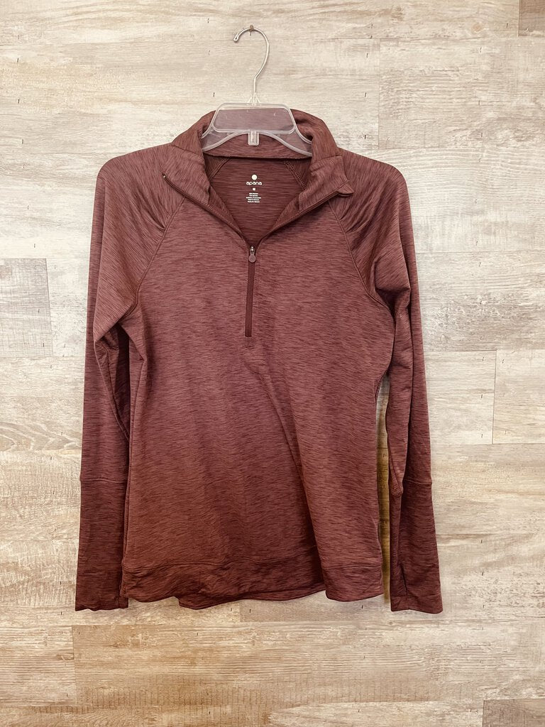 (M) Apana Maroon Pullover Womens