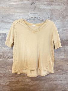 (M) Jane & Delancey Yellow Shirt Womens