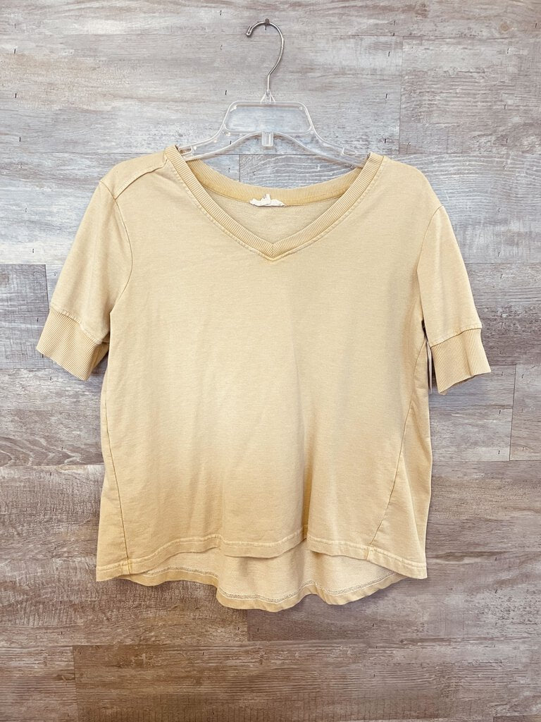 (M) Jane & Delancey Yellow Shirt Womens