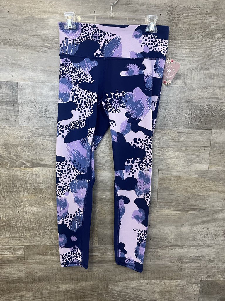 (M) Under Armour Purple Patterened Leggings Womens