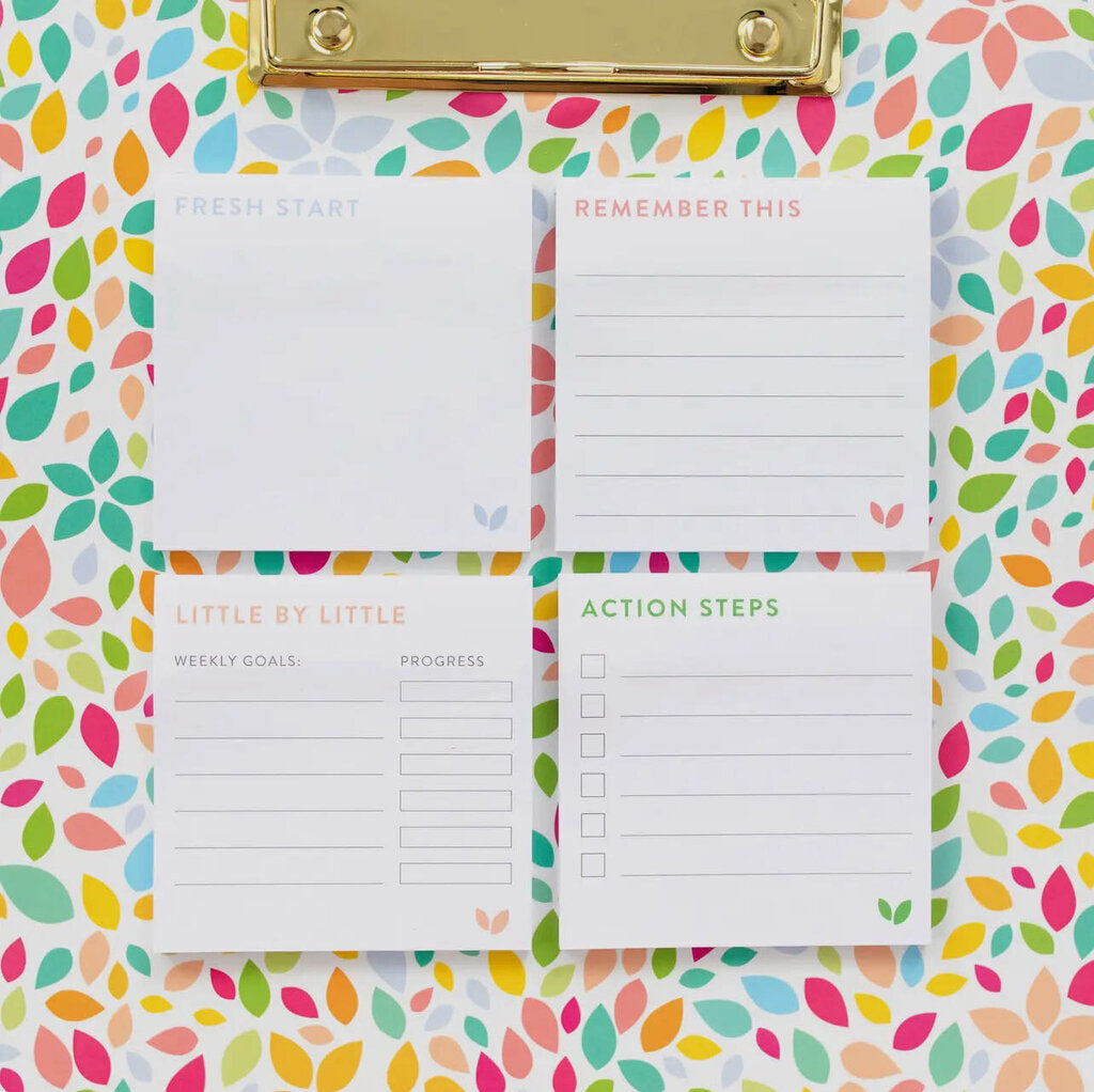 Daily Grace Co. Goal Setting Sticky Notes
