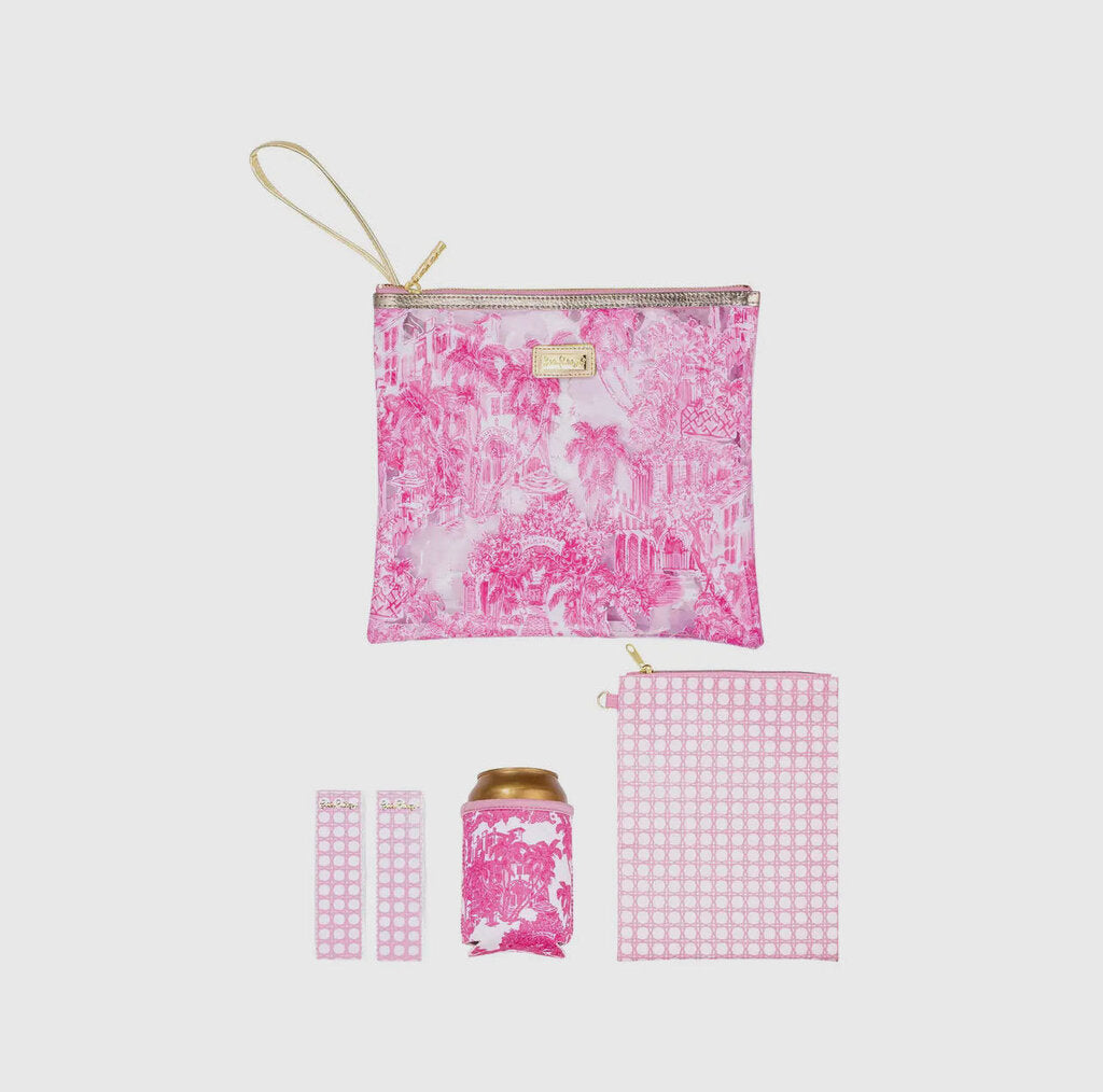 Lilly Pulitzer Beach Day Pouch Set | Beach Toile