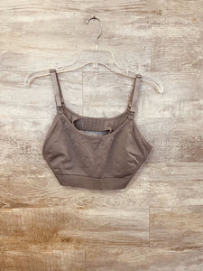 (XXL) Grey Nursing Bra