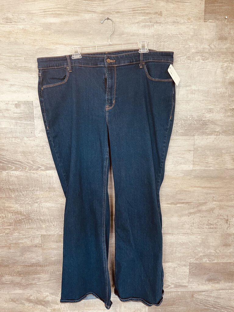 (22) Old Navy Dark Flare Jeans Womens