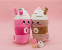 Load image into Gallery viewer, BFF Pink Drink Frappe Plushies