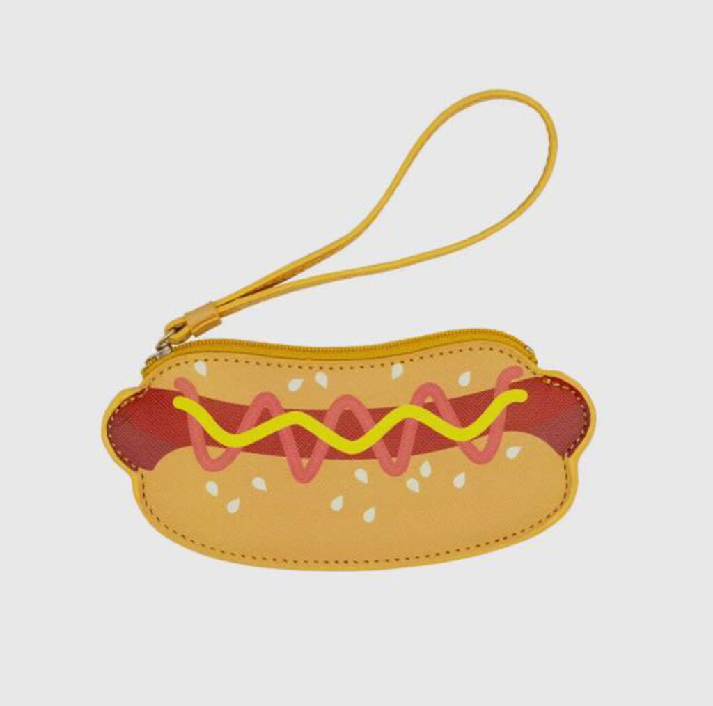 Hot Dog Novelty Wristlet