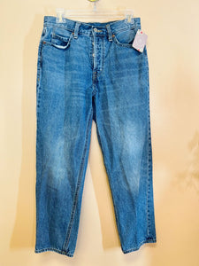 (4) Old Navy Sky Hi Straight Jean Women's