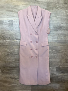 (M) Boutique Lavender Blazer Vest Womens